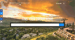 Desktop Screenshot of deervalleyspecialist.com